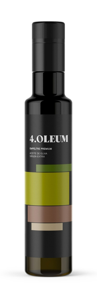 4.Oleum Aceite de Oliva Virgen Extra variedad Empeltre Denominación de Origen Bajo Aragón